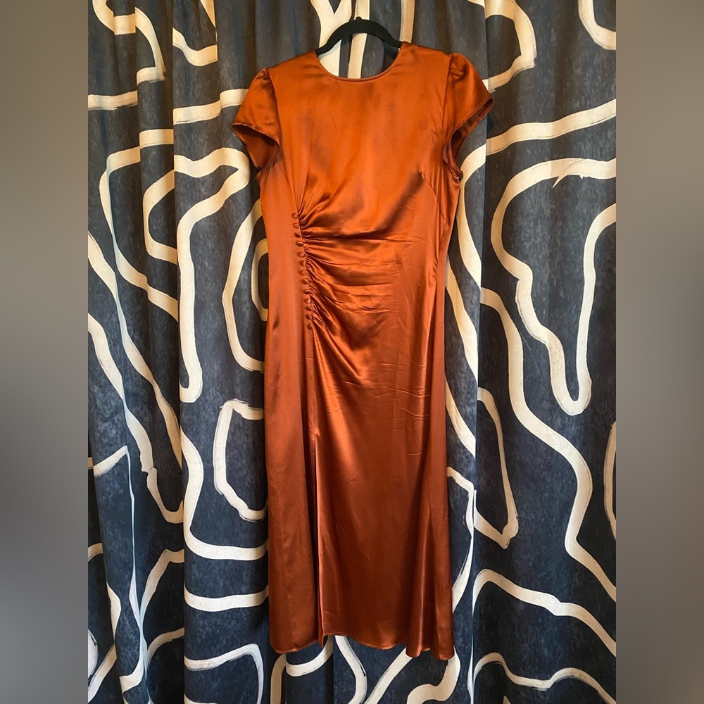 Reformation Tatianna Silk Dress - Picture 4 of 5